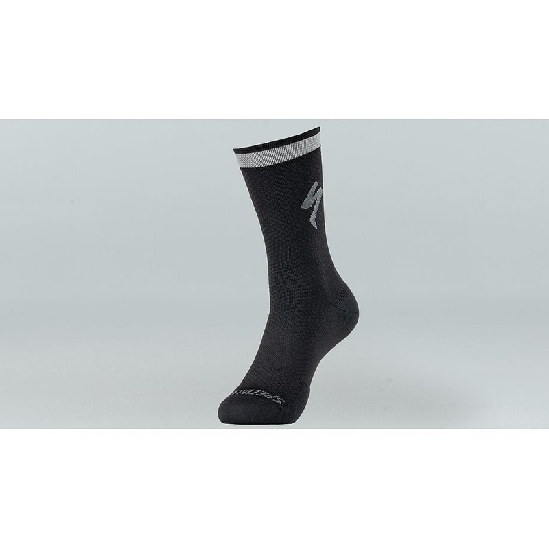 Specialized soft air reflective tall sock black m