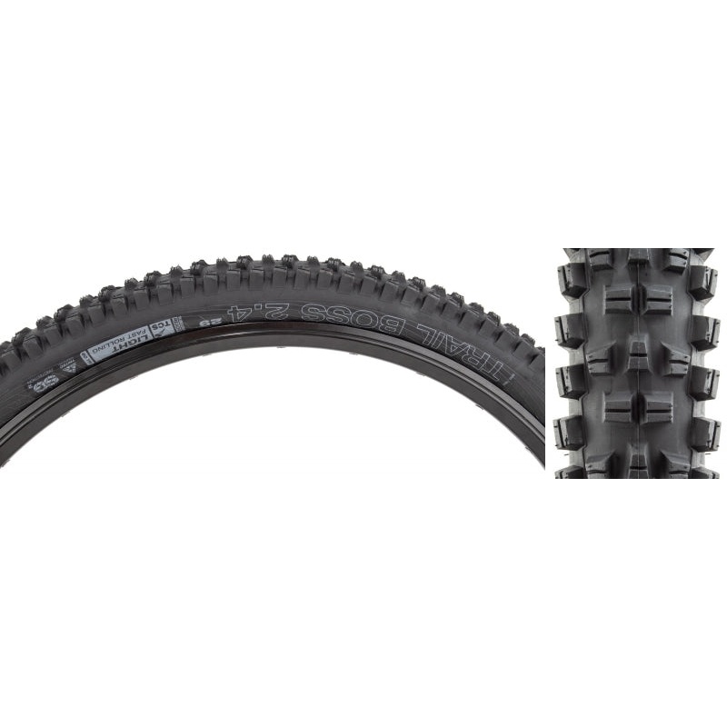 WTB Trail Boss Tire - 29 x 2.4 TCS Tubeless Folding BLK Light/Fast Rolling Dual DNA SG2