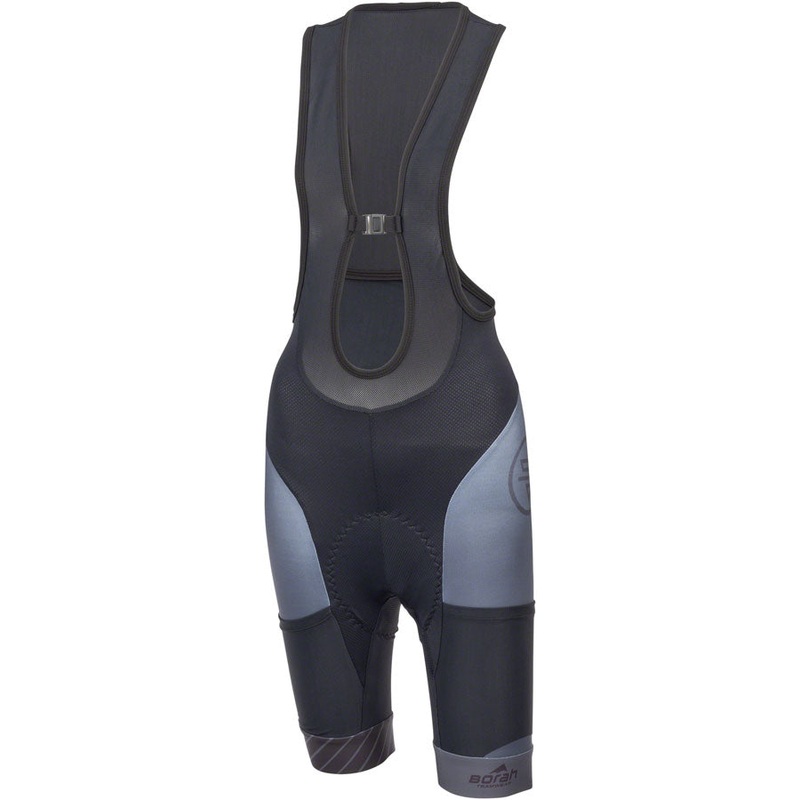 Waypoint Womens Cargo Bib Shorts - Black Large