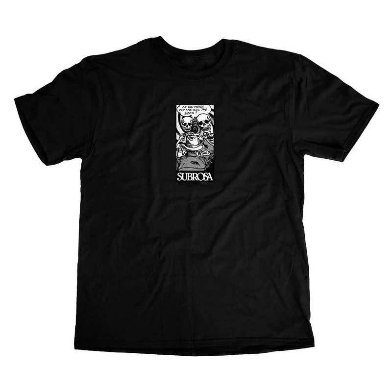 Subrosa Comic T-shirt - Black Black Small