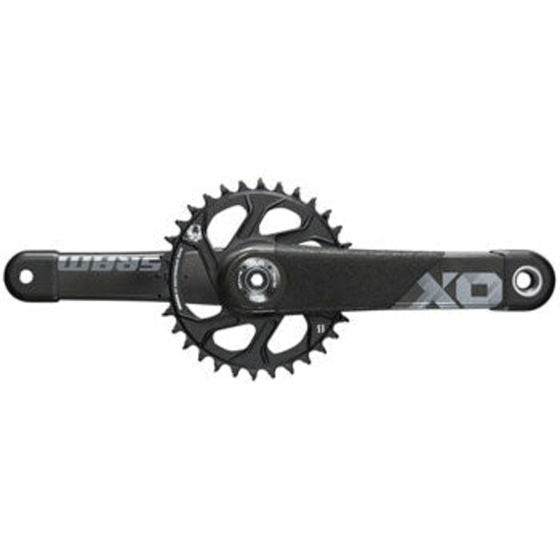 X01 All Downhill Crankset - 165mm 10/11-Speed 34t Direct Mount DUB Spindle Interface For 83mm BSA 104.5/107 PressFit BLK