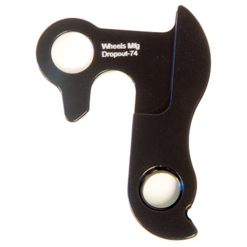 Wmfg Derailleur Hanger #74 Replacement Derailleur Hangers Wheels Mfg. Derailleur NA Black