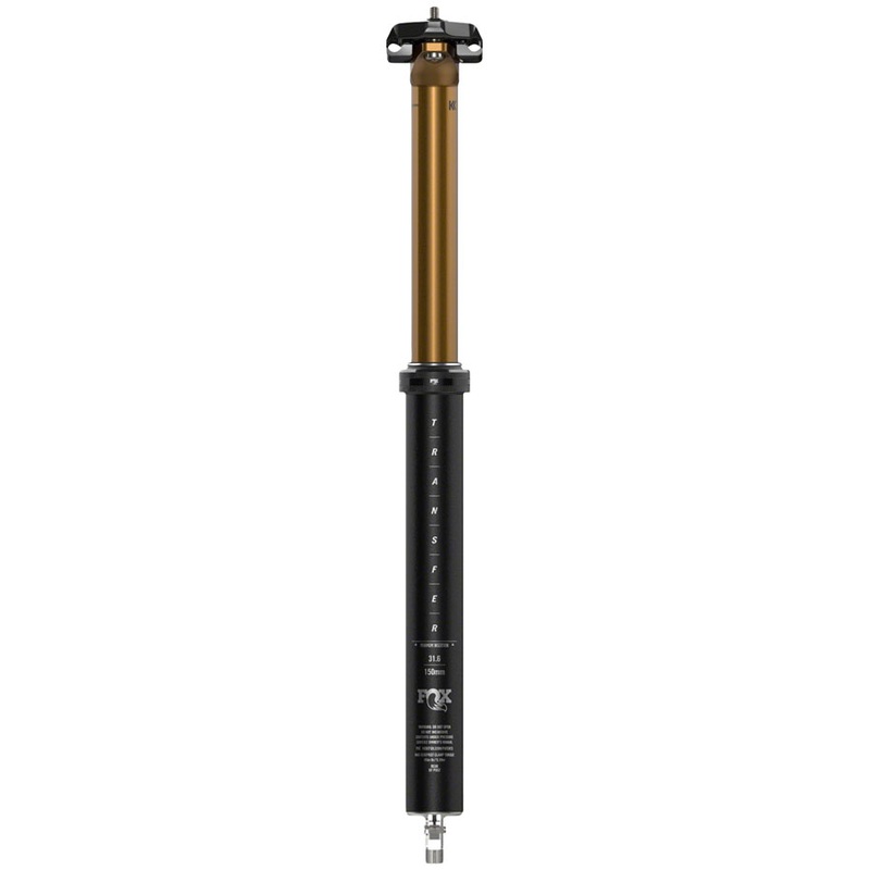 FOX Transfer Factory Dropper Seatpost - 30.9 mm, 210 mm, Internal Routing, Kashima Coat