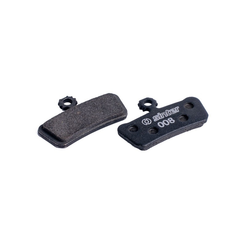 Brake Pad Sinter Disc s550 Compound 008 SRAM Black Pair