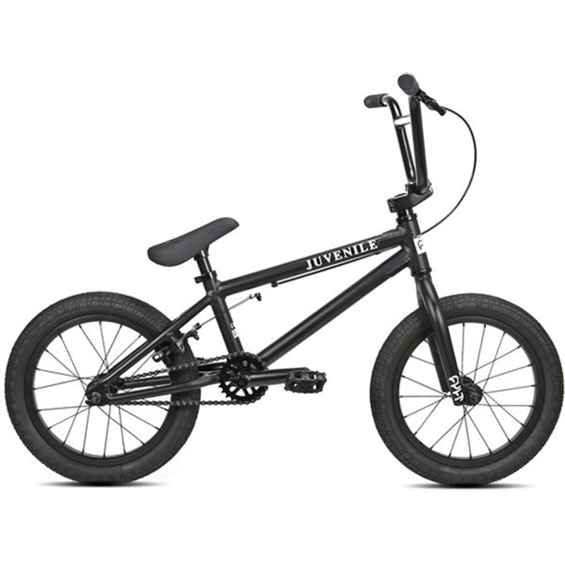 Cult Juvenile 16" BMX Freestyle Bike-Black
