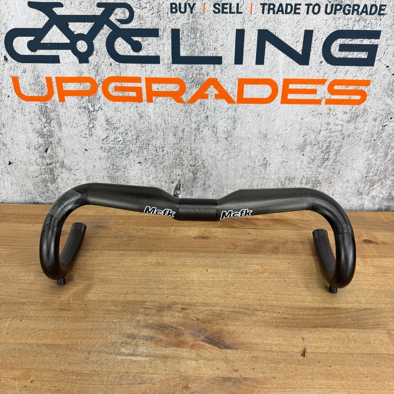 Light Use! MCFK Road Aero Carbon 31.8mm 38cm UD Matte Bike Handlebar 179g