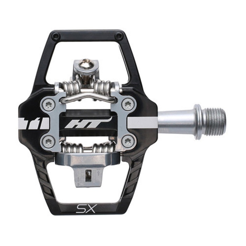 HT Pedals T1-SX Clipless BMX Pedals Black