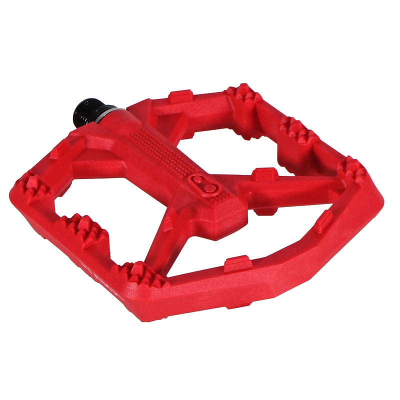 Crankbrothers Stamp 0 Large Platform Pedals - Red