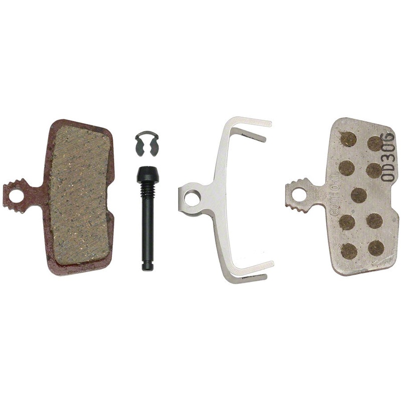 Disc Brake Pads - Organic Compound Aluminum Backed Quiet/Light For Code/Code R/Code RSC/Guide RE