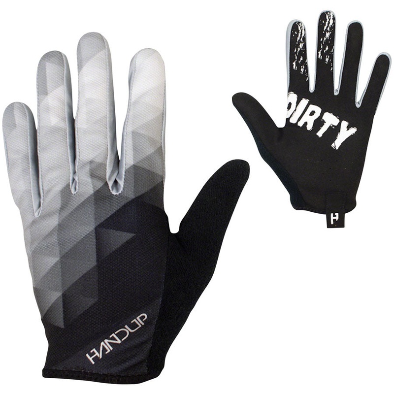 Handup Most Days Glove - Black/White Prizm Full Finger Small