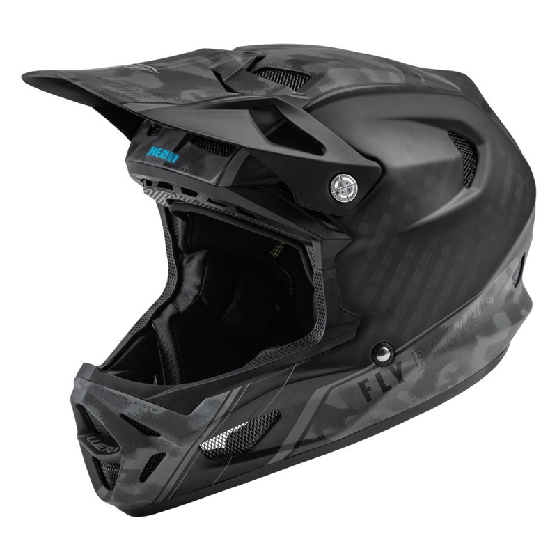 Fly Racing Werx-R Carbon Helmet - Matte Black Camo Medium
