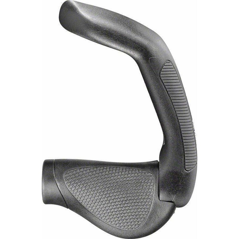 GP5 Grips - Lock-On Twistshift Large Black/Gray Black/Gray