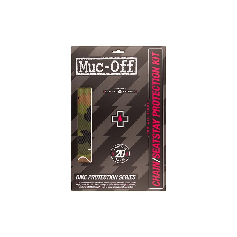 Chainstay/Seatstay Protection Kit - 20-Piece Kit Camo