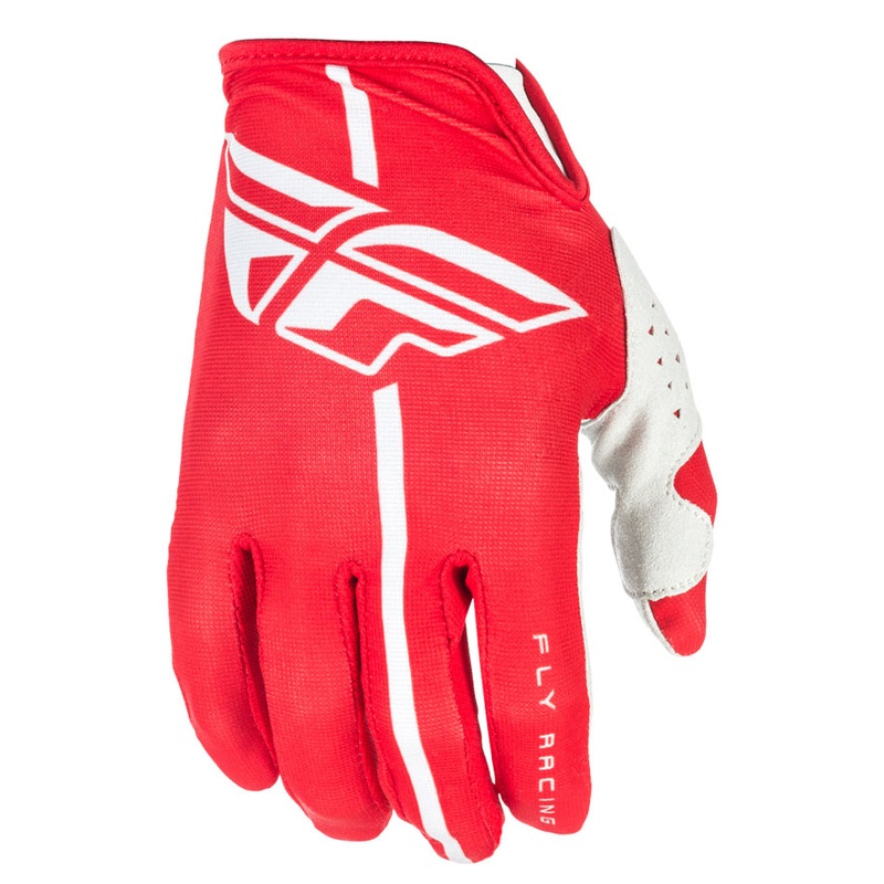 Fly Racing 2018 Lite Glove - Red/Grey Youth Small (4)