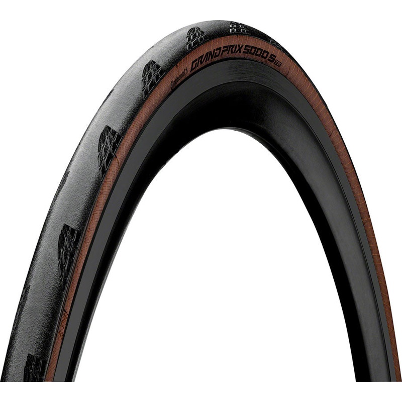 Continental Grand Prix 5000 S TR Tire - 650b x 32 Tubeless Folding BLK/Transparent BLKChili Vectran Breaker LazerGrip ACT