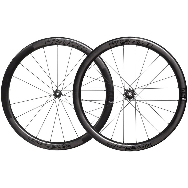 Vision Metron 45 SL TL Disc Wheelset - 700 12x100mm/12x142mm Center-Lock HG 11/12 BLK