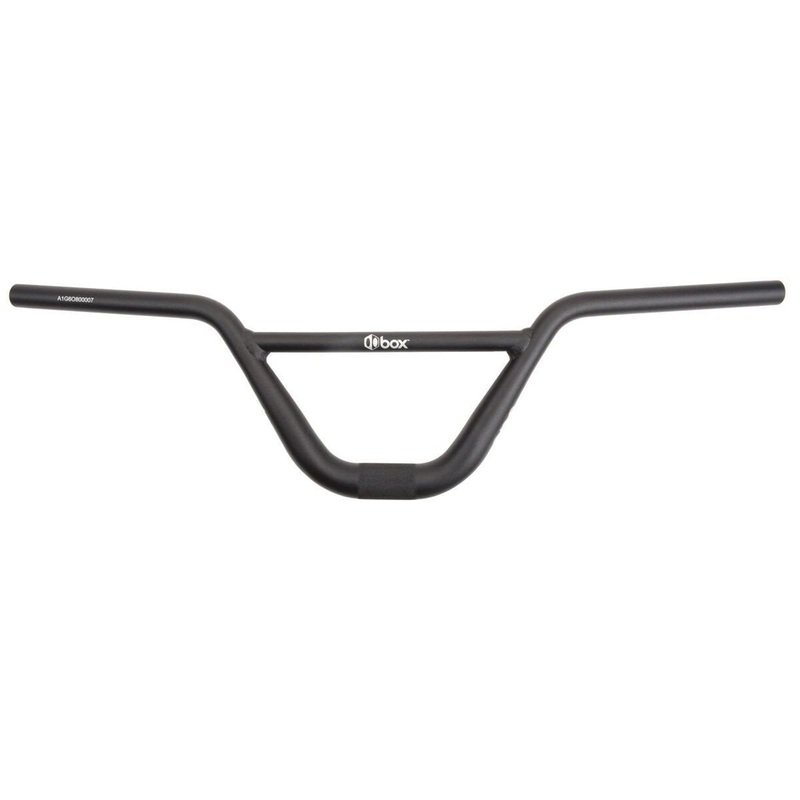 Box One Triple Tapered Aluminum Handlebars-6.5" Black