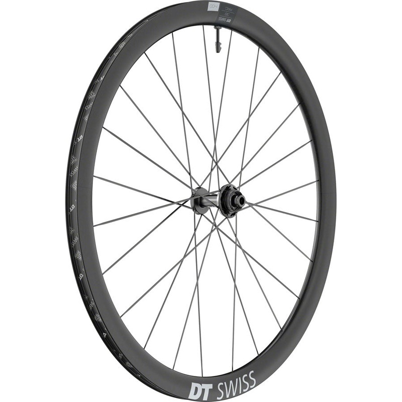DT Swiss ARC 1400 DiCut 38 Front Wheel - 700, 12 x 100mm, Center-Lock, Black