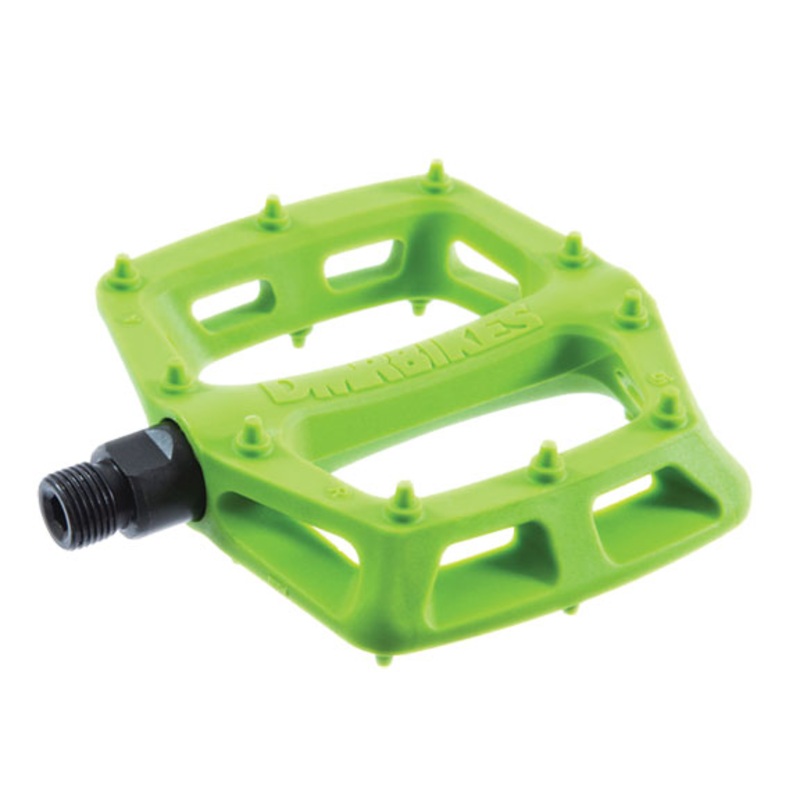 DMR V6 Pedals - Platform Plastic 9/16" Green