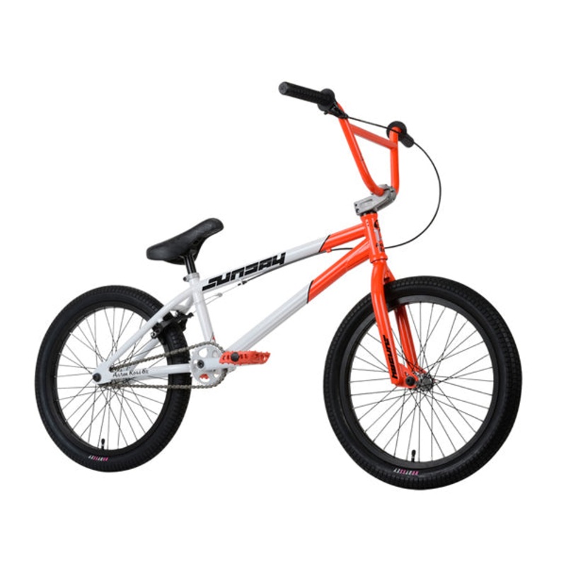 Sunday Aaron Ross Ex BMX Bike-Fluorescent Red/White