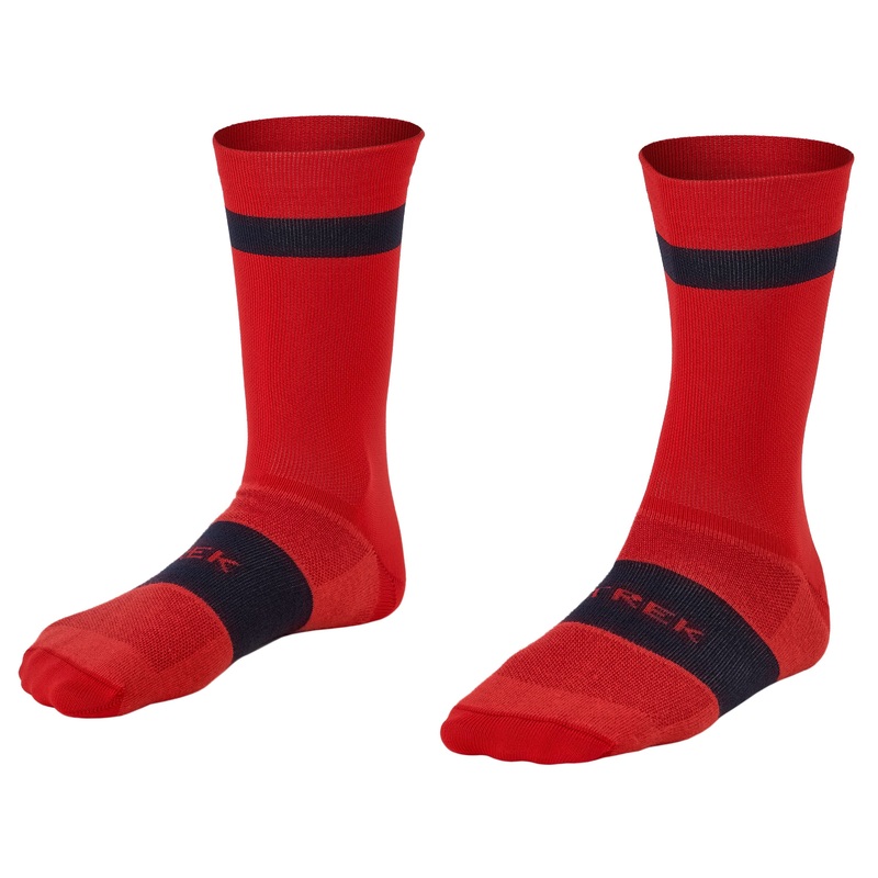 Sock Trek Race Crew Medium (39-41) Viper Red