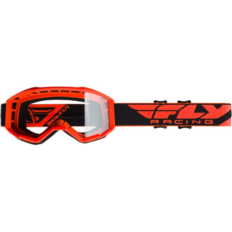 Fly Racing 2019 Focus Goggles-Orange/Clear