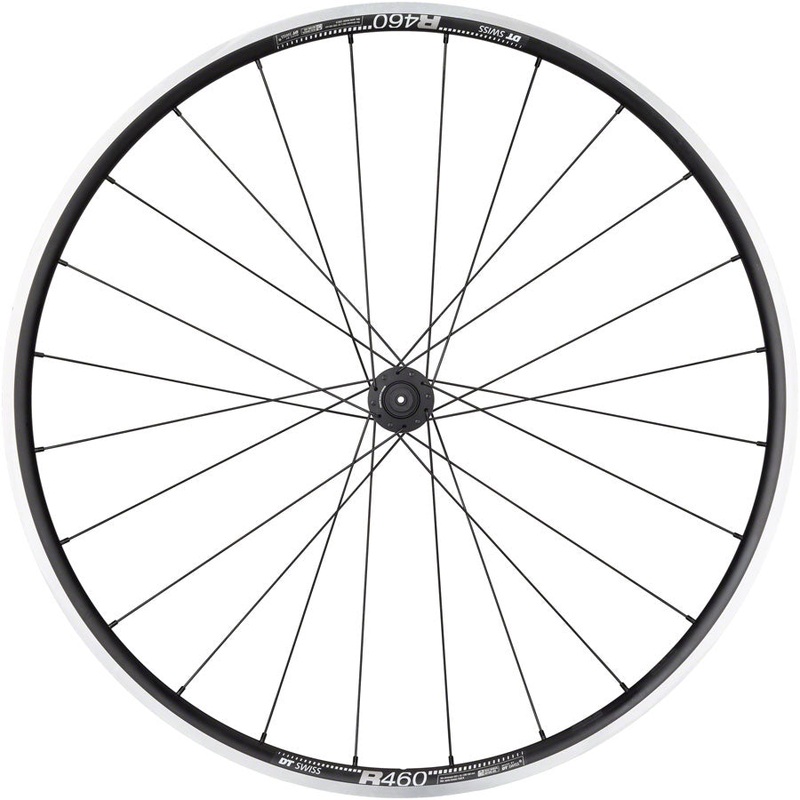 DT 240/DT R460 Front Wheel - 700 QR x 100mm Rim Brake Black