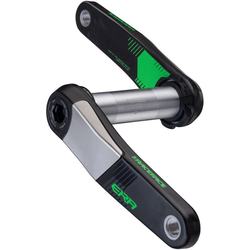 ERA Crankset - 170mm Direct Mount 136mm Spindle CINCH Interface Carbon Green