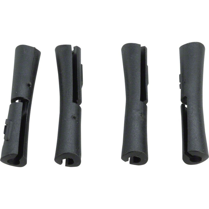 Tube Tops Tube Tops 5G Frame Protectors for Brake or Shift Housing, Black Bag/4