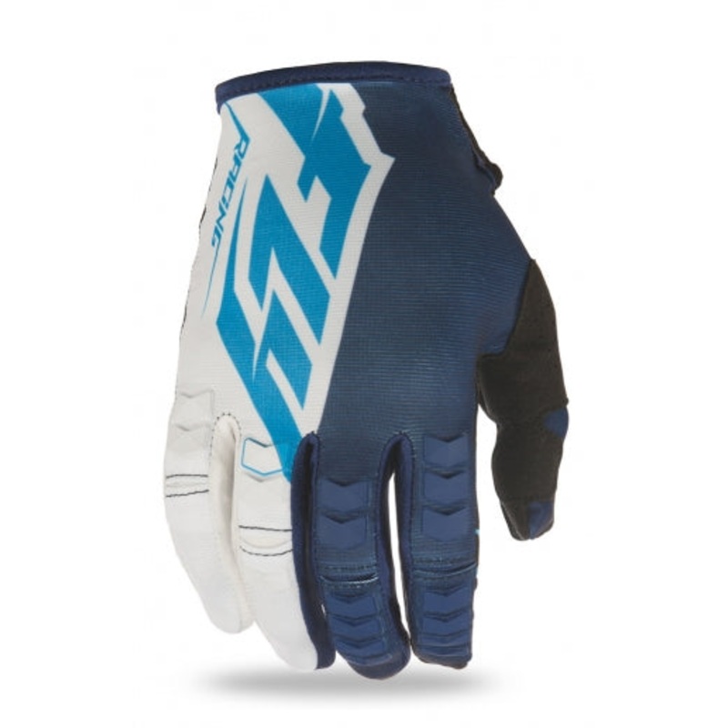 Fly Racing 2016 Kinetic Glove-Blue/White/Navy Youth X-Small (3)