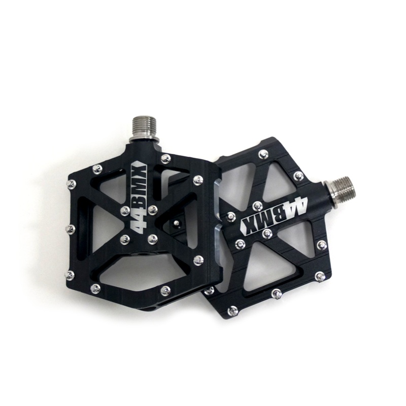44BMX Flatty Pedals aluminum BLACK