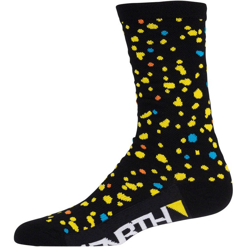 45NRTH Speck Lightweight Wool Socks - Black, Large