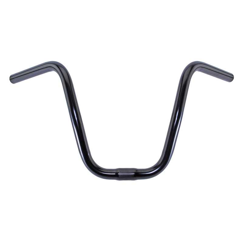 Dyno Style Handlebar 9 25.4mm Black -Live4Bikes 25.4 9 " 21"