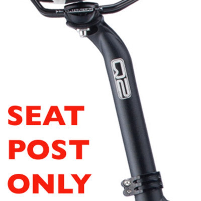 Q2 Seat Post 29.8X400 Fits Flite 747 And Bnt Alloy Seatpost Ultracycle Seatposts NA Black