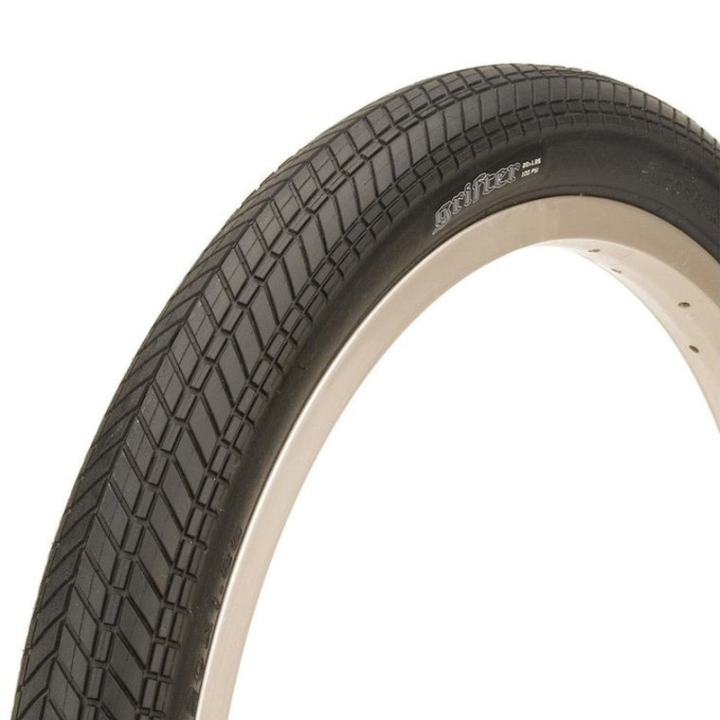 20x2.10 Maxxis Grifter Folding BMX Tire - 110psi - Black