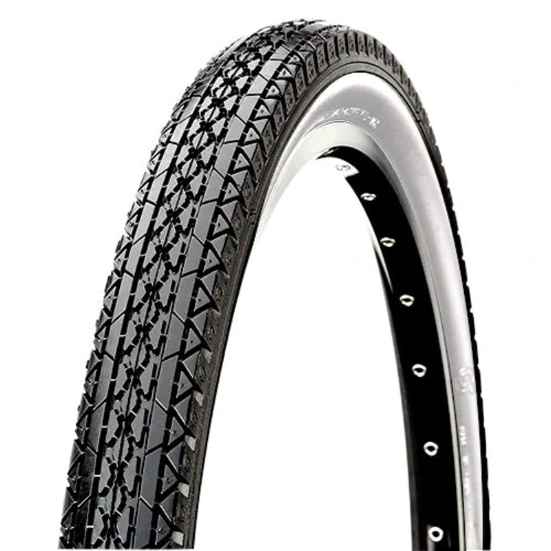 26x2.125 CST Goodyear-style Cruiser Tread Tire - Black w/ Whitewall