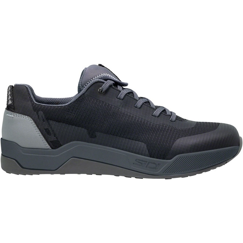 Sidi Motus GTX Flat Shoes - Black/Gray Size 43 Millenium Fit