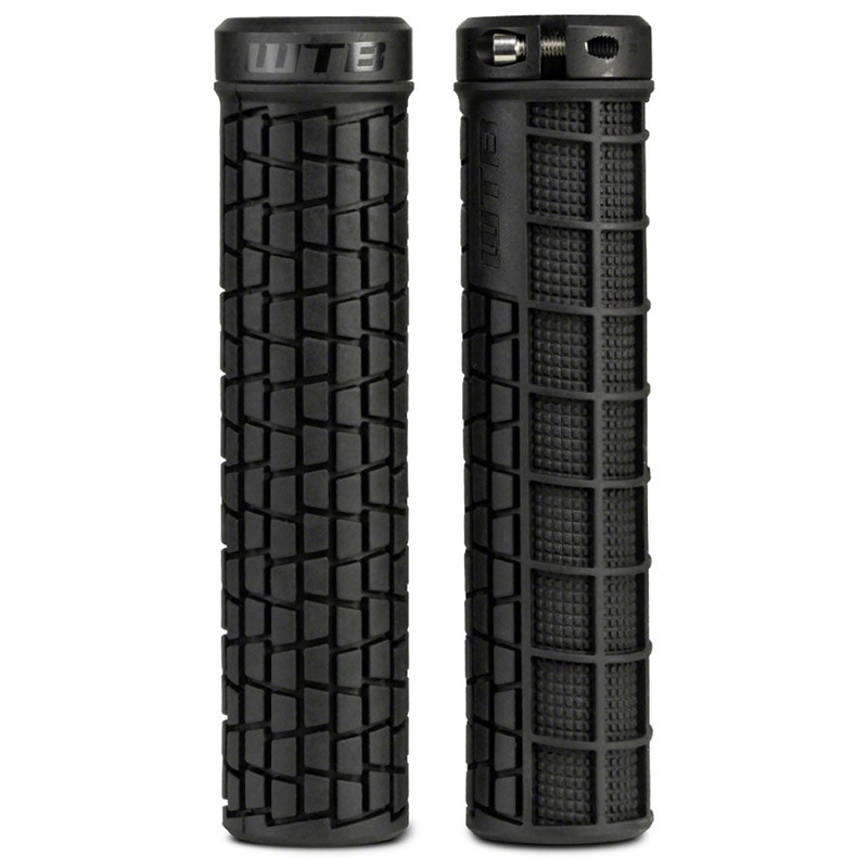 WTB Trace Grips - Black, Single Clamp