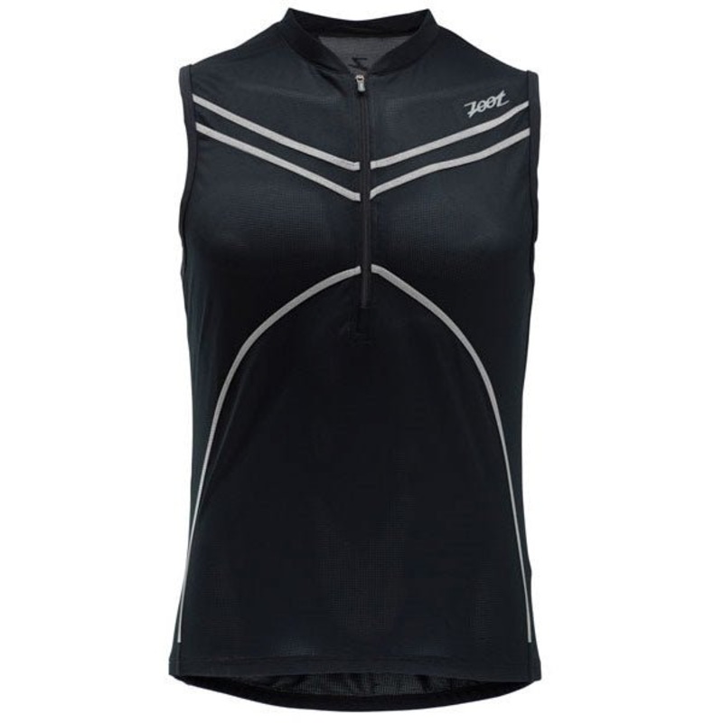 Zoot Performance Tri Sleeveless Jersey Black / Black S