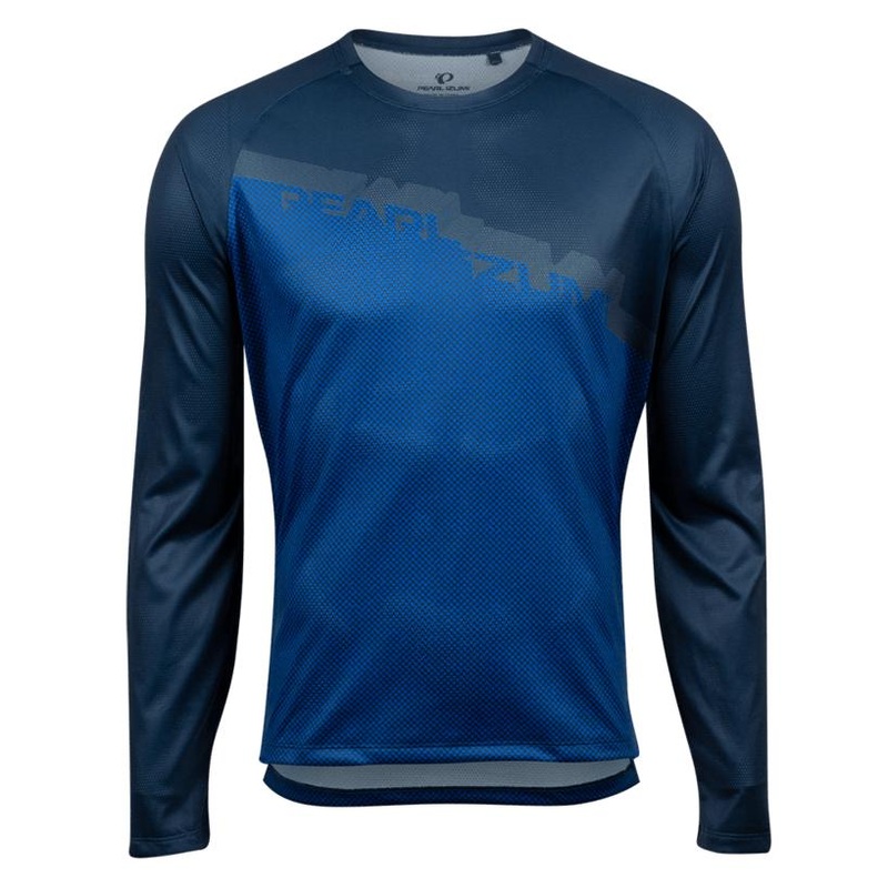 SUMMIT Long Sleeve Mountain Bike Jersey - Blue Blue Small