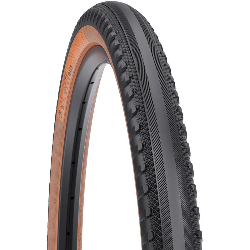 WTB Byway Tire - 650b x 47 TCS Tubeless Folding BLK/Tan Light/Fast Rolling Dual DNA SG