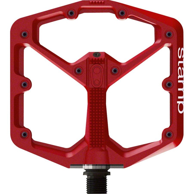 Crankbrothers Stamp 7 Aluminum Platform Pedals - Red, Large