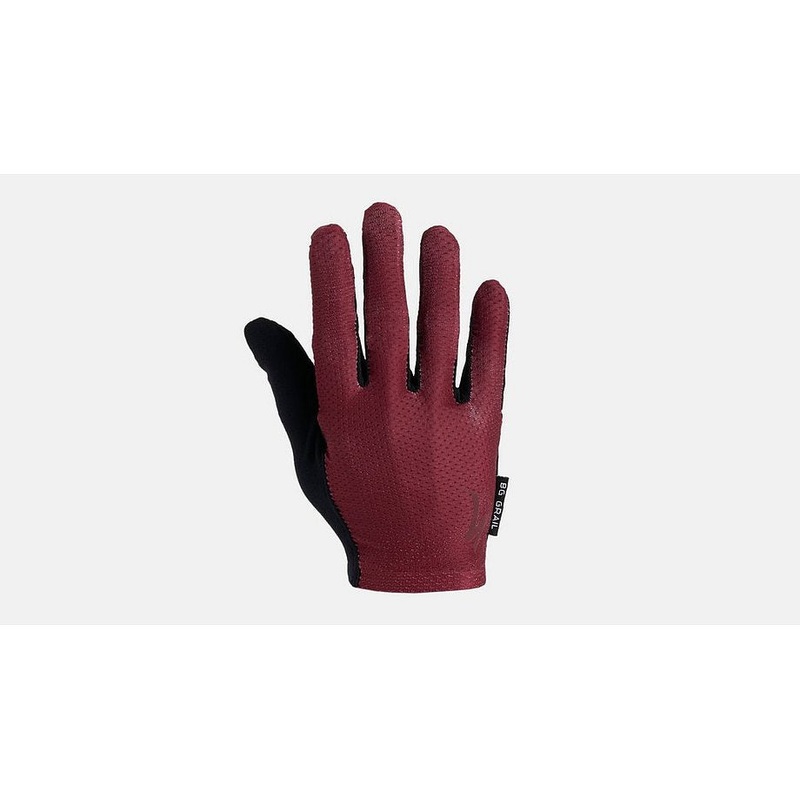 Specialized bg grail glove lf wmn garnet red s