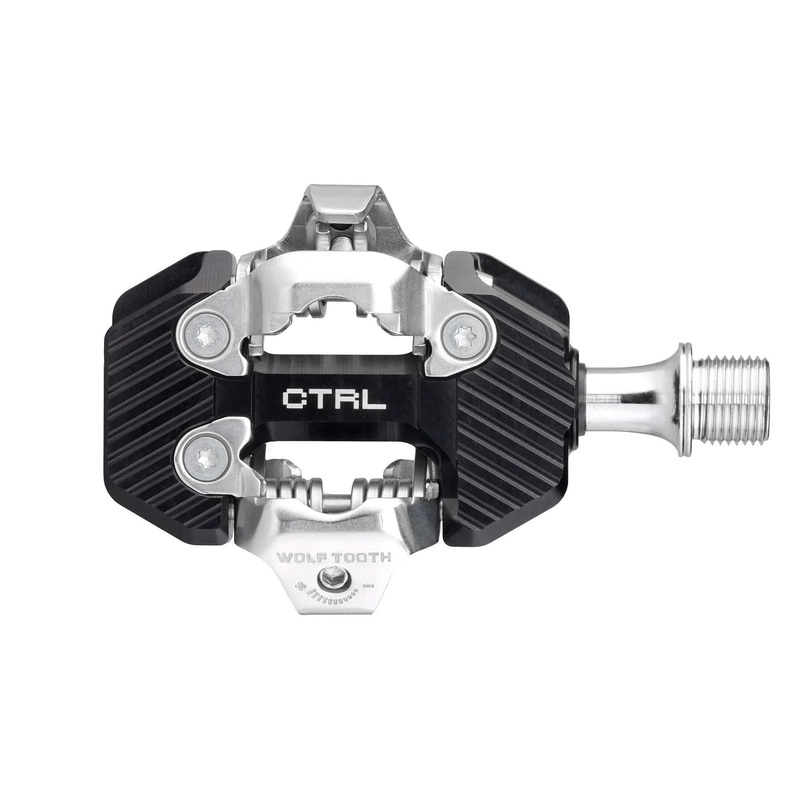 Wolf Tooth CTRL Trail Clipless Pedals Black