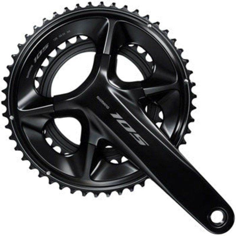 105 FC-R7100 Crankset - 175mm 12-Speed 50/34t 110 Asymmetric BCD Hollowtech II Spindle Interface BLK
