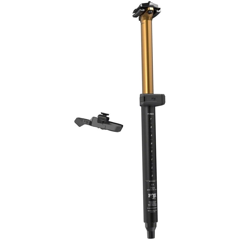 Fox Transfer Factory Neo Wireless Dropper Seatpost - 34.9mmm, 150mm, Kashima