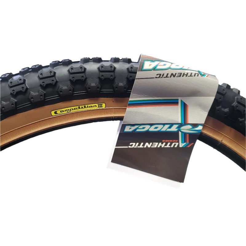 20x2.125 Tioga Authentic Series Comp III 3  BMX tire  - Black w/ Skinwall