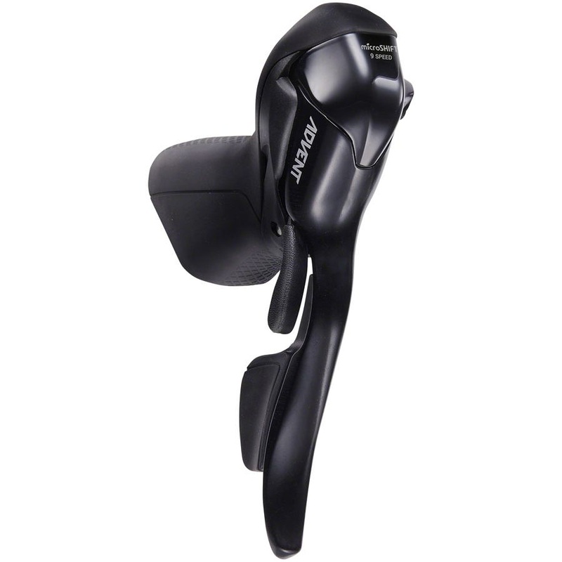 ADVENT Right Drop Bar Shifter Lever - 9 Speed, Black, ADVENT Compatible Only