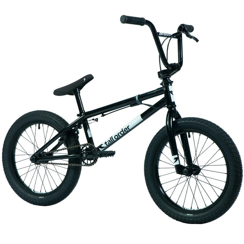 TALL ORDER RAMP 18" BIKE Gloss Blue / Black Parts