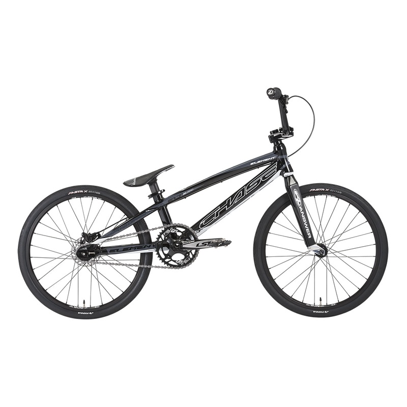Chase Element Expert BMX Race Bike-Black/White